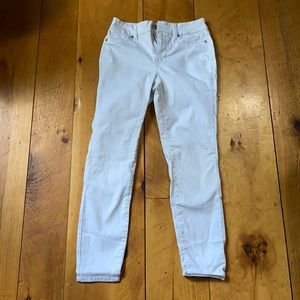 Jean leggings white